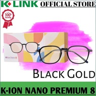 KACAMATA NEW K-ION NANO PREMIUM 8 BLACK RED