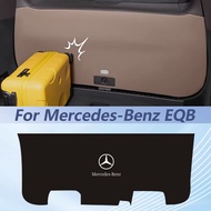 For Mercedes-Benz EQB tailgate anti-kick pad Trunk door panel protective pad pu leather material ant