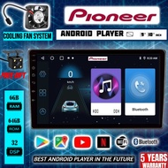 [ 8GB RAM+256GB ROM ] QLED Pioneer Android Player 9"10 inch Quad Core Car Multimedia MP5 Player Wifi
