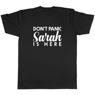 Personalised Don'T Panic Mens Mens T-Shirt Tee