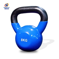 NORTH FITNESS เคตเทิลเบล 8KG เกรดฟิตเนส ลูกตุ้มยกน้ำหนัก ดัมเบลหูหิ้ว ลูกยกน้ำหนัก Kettlebell มาตรฐา