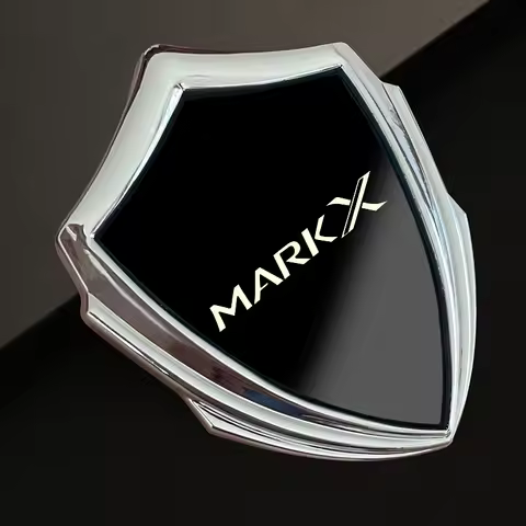 auto accessory 3D metal accsesories car stickers for Toyota MARKX MARK-X grmn premium 350s 300g face