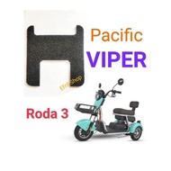 Terlaris! Kaet sepeda motor listrik roda 3 Pacific Viper