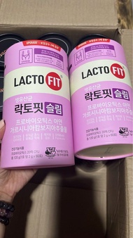 韓國鐘根堂 LACTO-FIT 最新升級版 Slim 藤黃果+鋅瘦身益生菌 (1樽60入)