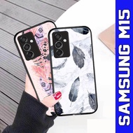 Latest Samsung M15 Glass Softcase [M88] Samsung M15 Phone Case - Phone Case - Case - Phone Protector