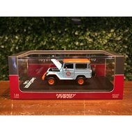 1/64 HF Toyota Land Cruiser FJ40 Gulf HF64FJ4011GULF [MGM] 1/64 diecast