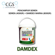 DAMDEX Warna 1 Kg (2 Komponen) / damdex anti bocor kolam dinding dak