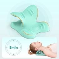 Neck Massage Pillow Neck Shoulder Cervical Chiropractic Traction Device Massage Pillow for Pain Relief Body Neck Massage