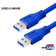 0.5m 1m 1.5m 3m 5m USB 3.0 A Male USB to A Male USB Cable High Speed Data Transfer Cord