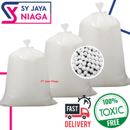 Yugana Home Toxic Free Ready Stock Bean Bag Sofa Refill Beads Filling 5kg - Malaysia Local Seller Fast Delivery (Polystyrene Poly Foam BEADS) Biji Kabus For Bean Bag / Packaging / Pillow