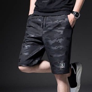 Korean style Men knee length black short pant casual pant
