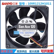 Brand new genuine Sanyo12cm12038Server Case Fan12V 0.52A 109R1212H1011