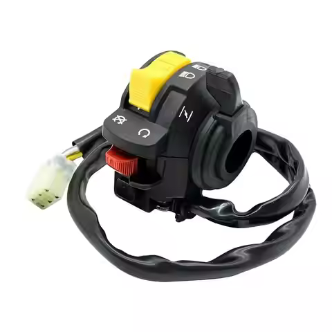 Left Handlebar Headlight Start Stop Switch Assembly 37400-09F02 Fit for Suzuki ATV Ozark 250 LT-F250