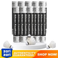 10 TUBES - XP2 Silver Badminton Shuttlecock