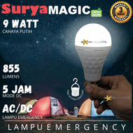 SURYA MAGIC 12WATT / 18WATT / 9WATT BOHLAM LAMPU AJAIB AC/DC 12W/18W/9W GARANSI 3 BULAN / LAMPU LED 