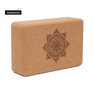 Cork Yoga Block Gym Blocks Cork Yoga Brick Exercise Stretch Body Shaping Yoga Blocks Fitness Yoga Ac