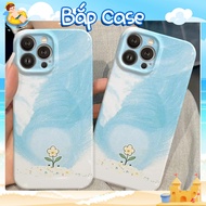 Sun Flower iPhone Case Shockproof Leather Pattern, Camera Protection - iP 6/6s/7/8/Plus/X/Xs/Xr/11/1