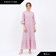 Batik Huza Daster Women's Batik Dress Awina T 7/8 Soft