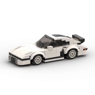 MOC Building Blocks Compatible Lego Porsche 930 Assembly Sports Car Racing Gift Model Small Particle