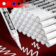 LIVESTAR 1Pc White Black Red Marker Pens 2.0mm Oily Waterproof Paint Pen for Wool Canva Tire Glass R