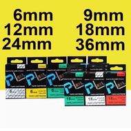 6-36mm Casio Compatible Label Tape KL-G2TC KL-350W KL-170 KL-HD1 KL-P350W
