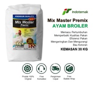 PTR MIX MASTER PREMIX BROILER - Suplemen Pakan Untuk Ayam Broiler 30KG