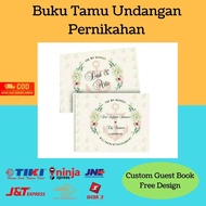 Custom Wedding Invitation Guest Book Custom Guest Book