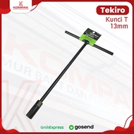 TEKIRO T-WRENCH RETAIL SOCKET SIZE 13 14 MM ORIGINAL TEKIRO T-SOCKET WRENCH 13MM 14MM