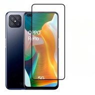 For Oppo Reno5 Reno4 Reno3 Reno2 Z K F Pro 5G 4G SE Lite Youth 1-3Pcs HD Black Edge Tempered Glass F