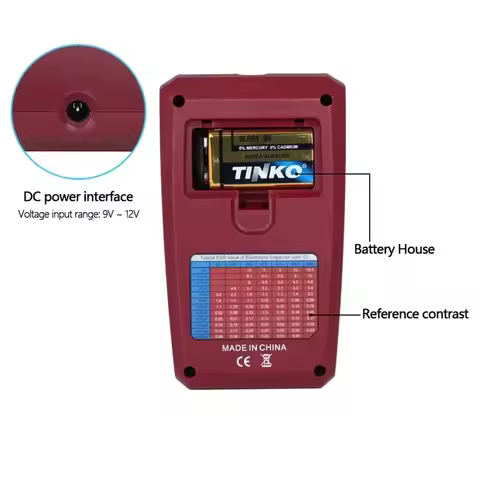 Tools BSIDE ESR02 Pro Digital Transistor Tester Inductance Meter Workshop Equipment Garden Home Powe