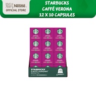 [Carton] STARBUCKS Caffe Verona by NESPRESSO Coffee Capsules (10 Servings)