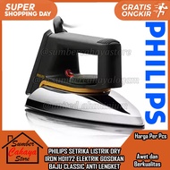 PHILIPS DRY IRON HD1172 Non-Stick Sole IRON for ironing clothes PHILIP PHILLIP PILIP DRY IRON CLASSI