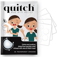 Quitch Bug Bite Itch Relief Patch FSA Eligible, Summer Travel Essentials for Kids, Mosquito Bug Bite