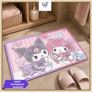 Diatomite Bathroom Mat Anti-SlipOriginal 40x60Cm Printing Hi Res Modern Character Motif