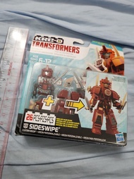 (請留意產品描述)全新 Hasbro KRE-O Transformers Building Toy Sideswipe