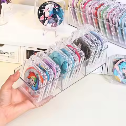 Portable Nail Box Set Clear Nail Art Box Jewelry Box Small Jewelry Storage Box For Nail Jewelry Wear