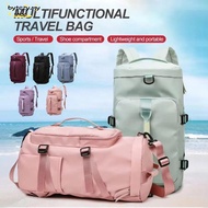 BYTEZY Travel Duffel Bag, with Shoe Pocket  Luggage Handbag, Large Capacity Waterproof Gym Storage B
