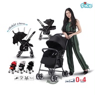 Fico Stroller Model Berlin: T09A 2-Way Pushchair Foldable One Hand Reduce Stock Great Value.