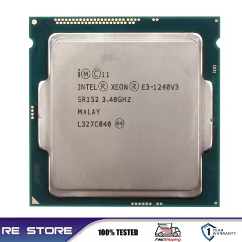 Intel Xeon E3 1240 V3 1240V3 3.4GHz LGA 1150 cpu processor
