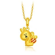 CHOW TAI FOOK LINE FRIENDS Collection 999 Pure Gold Charm - Christmas Cony R24345