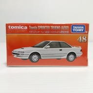 Tomica Premium No.48, 1/60 Toyota Sprinter Trueno (AE92) (White, 1st Colour)