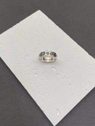 Chrome Hearts 歐美復古 925銀 戒指 男款 銀色