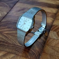 1970年代女款SEIKO方形手鐲式古董老機械錶 昭和手鏈手捲式腕時計