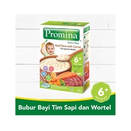 Promina Bubur Tim Bayi 100gr 6 Rasa 8+ Bulan 9+ Bulan (Salmon ati  ayam kampung daging chocolate avo