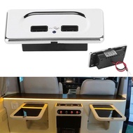 12V/24V Dual Usb Ports Socket Charger Charging For Camper Caravan Motorhome Dual USB Charger