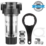 ALTHY AL-PRE1 Water Pre Filter System Spin Down Sediment Water Filter Whole House Prefilter Purifier