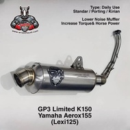 WRX EXHAUST YAMAHA NVX V1 GP3 low noise