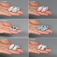 1/12 Scale 12 Points bjd Fairy OB11 Ami ob22 Escape Body German Training Shoes Hand-Made Shoe Model