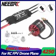 NEEBRC 4250 600KV 800KV Outrunner Brushless Motor 3-6S 60A ESC For RC Multicopter Quadcopter Fixed W