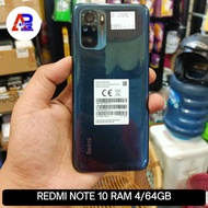 REDMI NOTE 10 RAM 4/64GB SECOND ORIGINAL